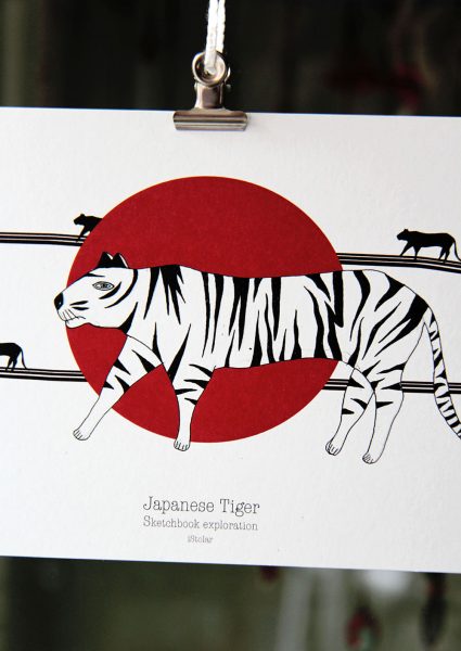 photo tigre japon