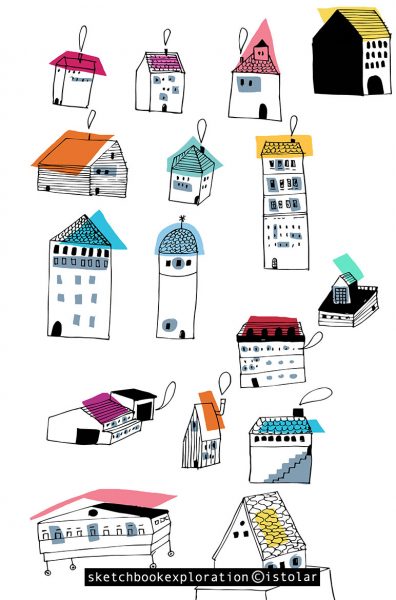 des maisons page couleur copy