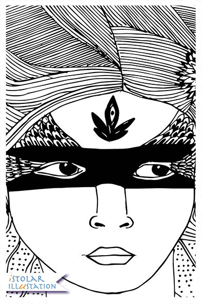 femme chignon oiseau bw blog 74